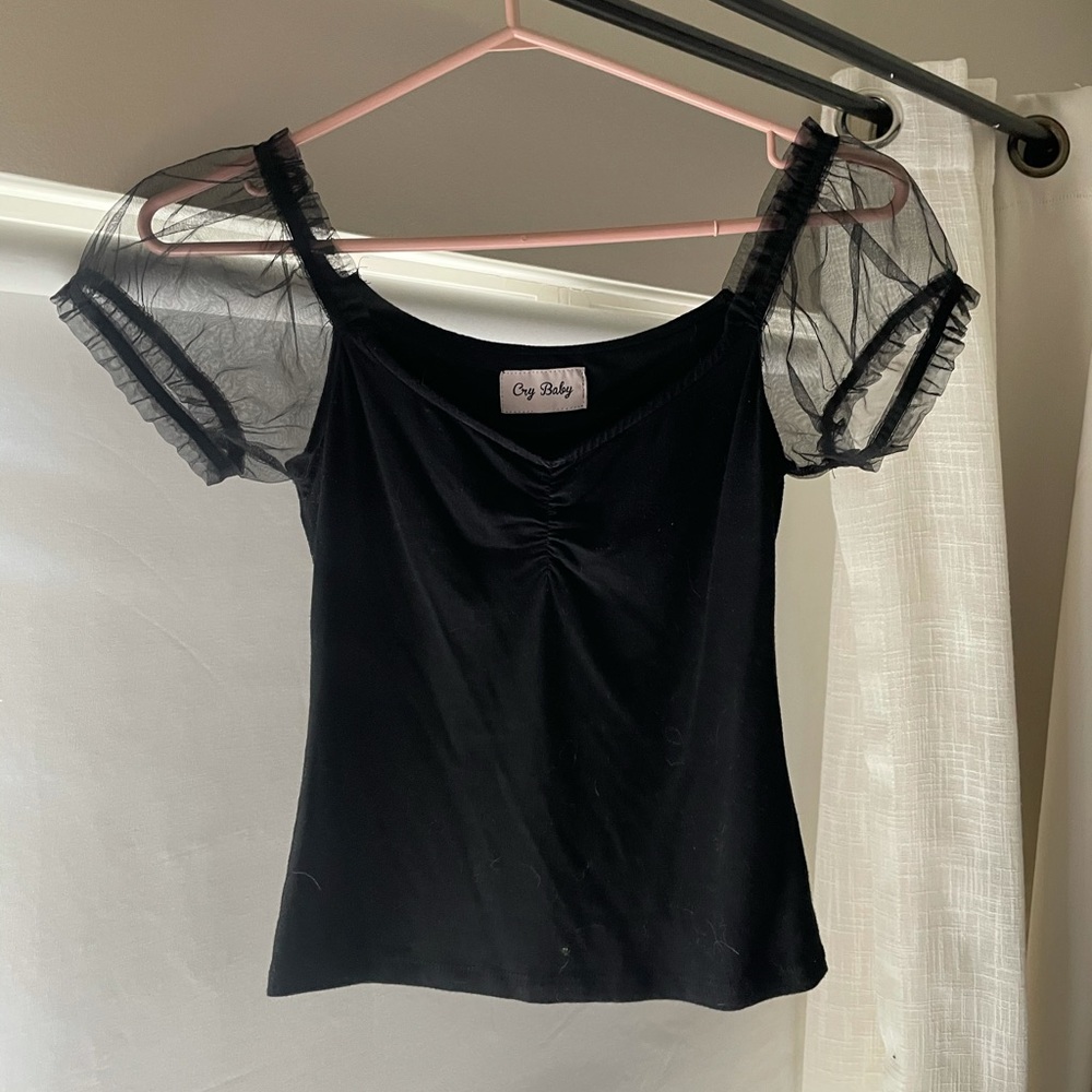 Cry Baby Black Swan Top